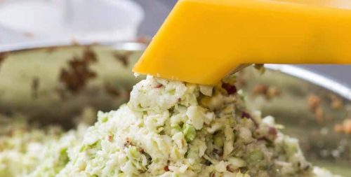 Speidel gyümölcsdarálóval darált alma