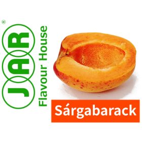 Sárgabarack aroma JAR címkéje
