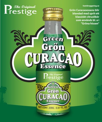 Green Curacao zöld esszencia teljes termékfotó