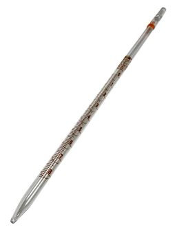 Pipetta - üveg, 10 ml-es, 36 cm hosszú