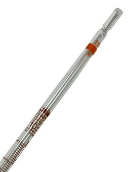 Pipetta - üveg, 10 ml-es, 36 cm hosszú