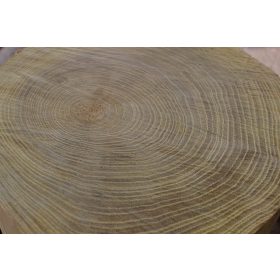 Fehér akác törzsének a szerkezete, melyből fachips készül