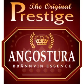 Angostura keserűlikőr esszencia üveg palackja