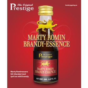 Marty Romin Brandy esszencia – Prestige üvege