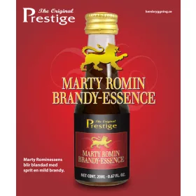 Marty Romin Brandy esszencia – Prestige üvege