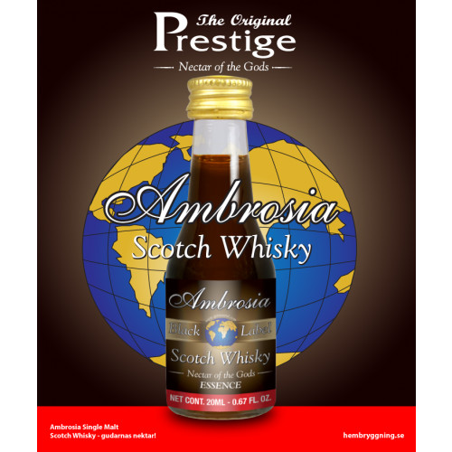 Ambrózia Skót Whisky esszencia – Prestige palackja