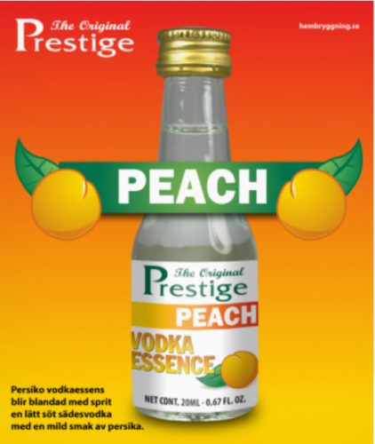 Őszibarack vodka esszencia – Prestige