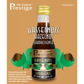 Mogyorókrémlikőr esszencia – Prestige