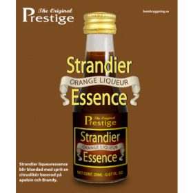 Strandier narancsos whiskylikőr esszencia palackja