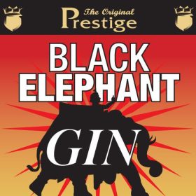 Black Label Gin (bombay gin) esszencia – Prestige címkéje