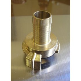 GEKA tömlővéges 3/4"-os sárgaréz gyorscsatlakozó teljes termékfotó