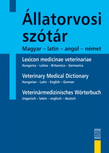 Állatorvosi szótár könyv borítója