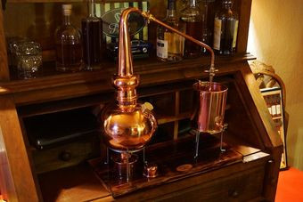 Prémium minőségű whisky lepárló