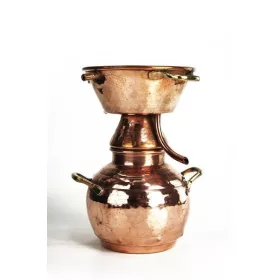 Mini alquitara lepárló oldalnézete