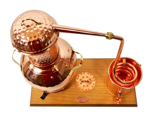 Arab lepárló felülről nézve