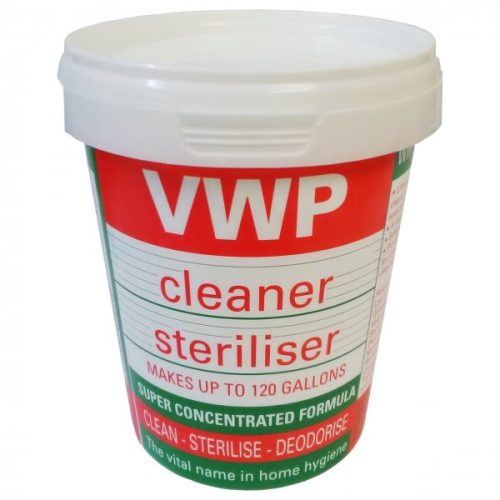 Fertőtlenítő szer eszközökhöz, 100 gramm (VWP)