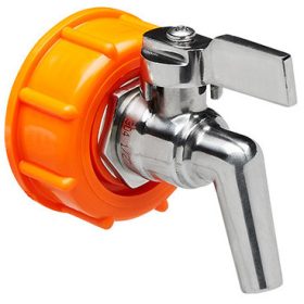 Speidel leeresztő csap szilikon tömítéssel, krómozott