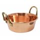Lekváros és szószos edény vastag vörösrézből ø20 cm | 2 Liter