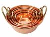 Lekváros és szószos edény vastag vörösrézből ø24 cm | 3 Liter