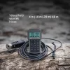 Többparaméteres vízminőségmérő Bluetooth kapcsolattal – Hanna HI98494 EC, TDS, DO, pH, ORP, fajlagos ellenállás, sótartalom, tengervíz-fajsúly, légköri nyomás, hőmérséklet