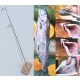 Halfüstölő kampó, hosszú – 4 db-os nemesacél készlet (22 cm)