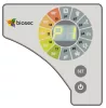 Biosec aszalógép nemesacél készülékházzal és tálcával | Biosec De Luxe 12 tálcás
