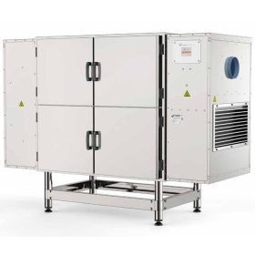 B.Master Base ipari aszalógép – professzionális élelmiszer szárító 14 m² felülettel, WiFi vezérléssel, zárt ajtókkal