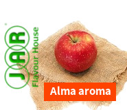 Alma aroma JAR címkéje
