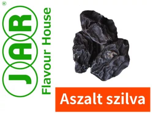 Aszalt szilva aroma JAR címkéje