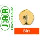 Birs aroma JAR címkéje