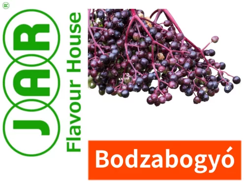 Bodzabogyó aroma JAR címkékje