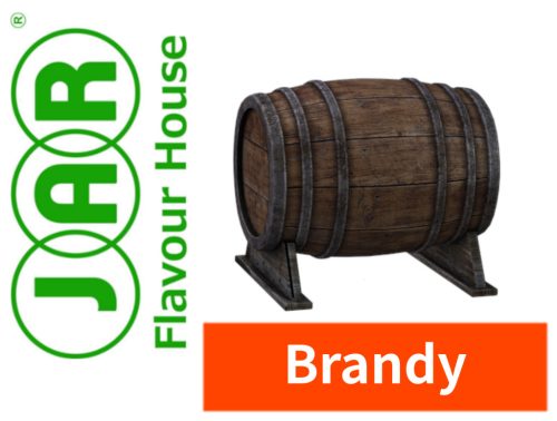 JAR brandy aroma címkéje