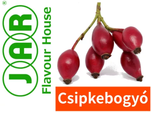 Csipkebogyó aroma JAR címkéje