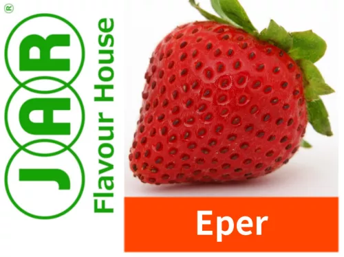 Eper aroma JAR címkéje