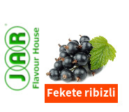 Fekete ribizli (ribiszke) aroma JAR címkéje