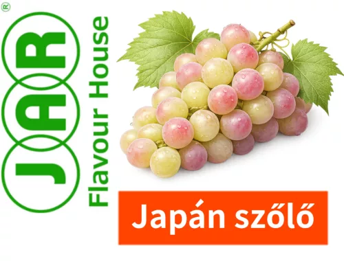 Japán Izabella Koshu szőlő aroma JAR címkéje