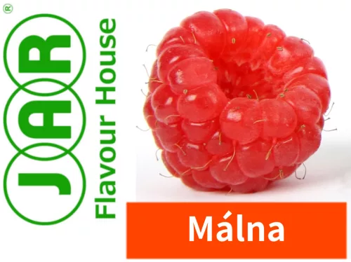 Málna aroma JAR címkéje