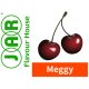 Meggy aroma JAR címkéje