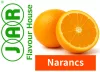 Narancs aroma címkéje, mely egy JAR aroma