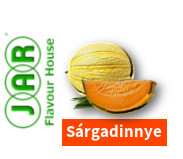Sárgadinnye aroma JAR címkéje