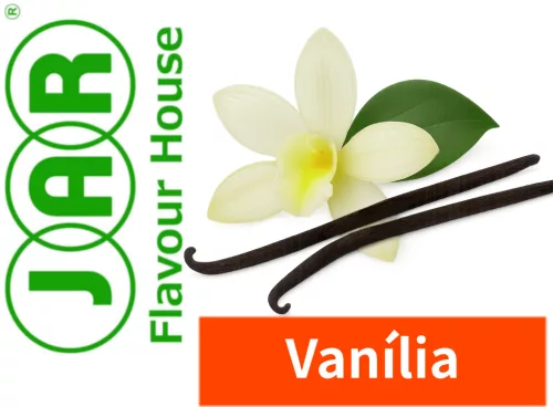 Vanília aroma JAR címkéje