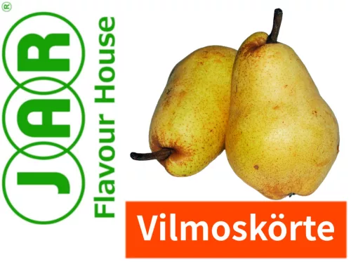 Vilmos körte aroma JAR címkéje