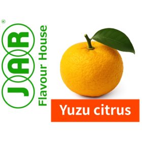 Yuzu citrus aroma címkéje, mely egy JAR aroma