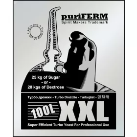 Fajélesztő puriFERM XXL turbó élesztő fémzacskós kiszerelés