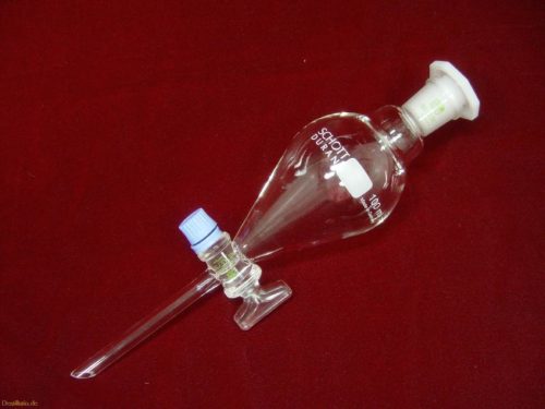 Illóolaj leválasztó tölcsér 100 ml-es