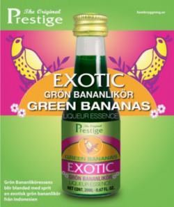 Egzotikus zöld banán Prestige esszencia