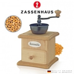 Kézi malom gabonafélék lisztté őrléséhez és pelyhesítéséhez, Zassenhaus